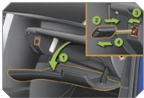 PEUGEOT 207 - Airbag passager avant - 1