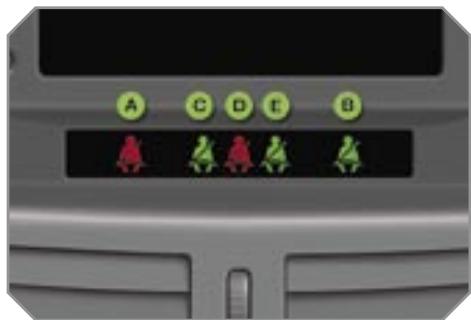 PEUGEOT 207 - Ceintures avant et arrière - 1