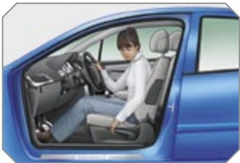 PEUGEOT 207 - Réglage de l'inclinaison du dossier - 3