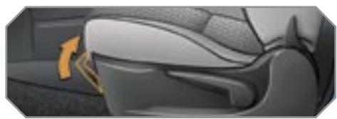 PEUGEOT 207 - Réglage de l'inclinaison du dossier - 2