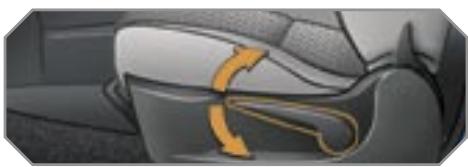 PEUGEOT 207 - Réglage de l'inclinaison du dossier - 4