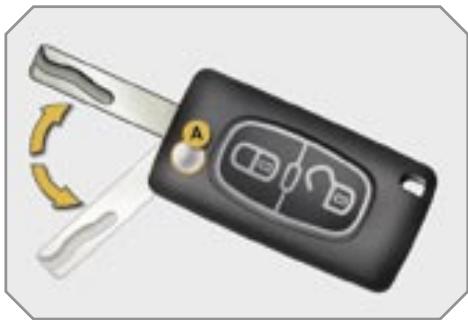 PEUGEOT 207 - Super-verrouillage avec la clé - 1