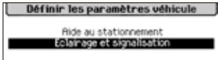 PEUGEOT 207 - Définir les paramètres véhicule - 1