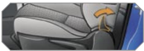 PEUGEOT 207 - Réglage de l'inclinaison du dossier - 6