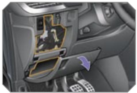 PEUGEOT 207 - Fusibles dans la planche de bord - 1