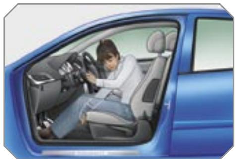 PEUGEOT 207 - Réglage de l'inclinaison du dossier - 1