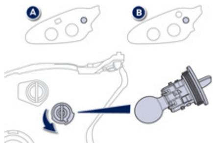 PEUGEOT 208 - Modèle sans guide de lumière - 1