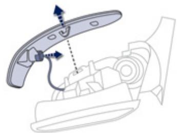 PEUGEOT 208 - Changement des répétiteurs latéraux de clignotant intégré - 1