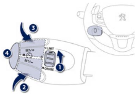 PEUGEOT 208 - Limiteur de vitesse «LIMIT - 1