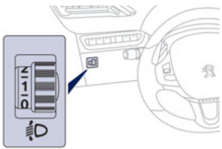PEUGEOT 208 - Réglage des projecteurs - 1