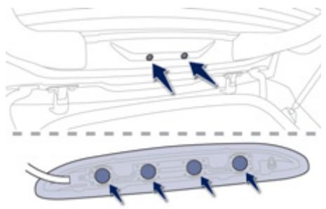 PEUGEOT 208 - Changement des feux de stop, de recul et des indicateurs de direction - 1