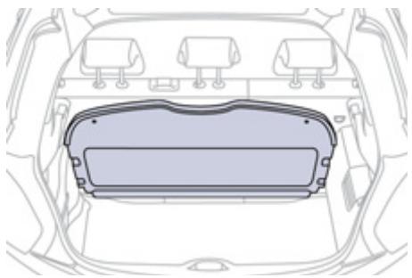 PEUGEOT 208 - Tablette arrière - 1
