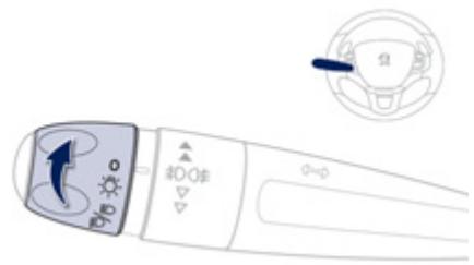 PEUGEOT 208 - Bague de sélection du mode d'éclairage principal - 1