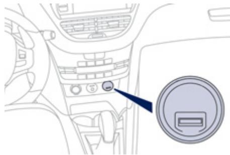 PEUGEOT 208 - Prise USB supplémentaire - 1