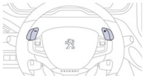 PEUGEOT 208 - Commandes sous-volant - 1