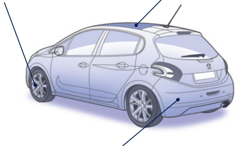 PEUGEOT 208 - Kit de dépannage provisoire de pneumatique - 2