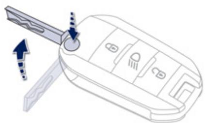 PEUGEOT 208 - Clé à télécommande - 1