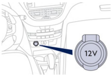 PEUGEOT 208 - Prise accessoires 12 v - 1