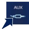 PEUGEOT 208 - UTILISER L'ENTREE AUXILIAIRE (AUX) Câble audio non fourni - 4