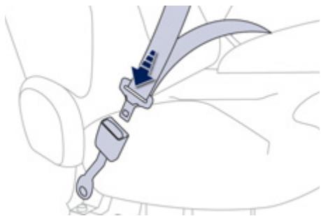 PEUGEOT 208 - Ceintures de sécurité avant - 2