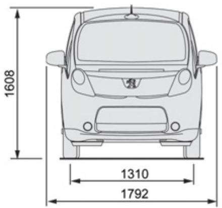 PEUGEOT ION - Frein de stationnement - 2