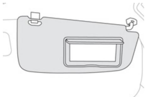 PEUGEOT ION - Pare-soleil - 1