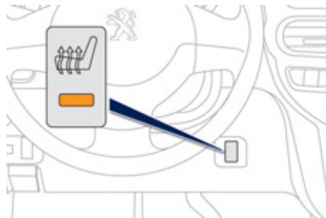 PEUGEOT ION - Commande de siège chauffant - 1