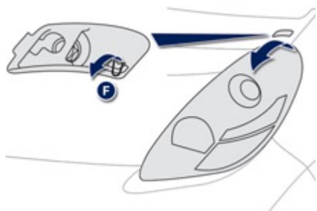 PEUGEOT ION - Accès aux lampes - 4