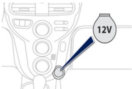 PEUGEOT ION - Prise accessoires 12 v - 1