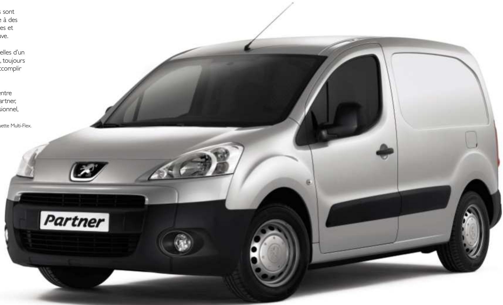 PEUGEOT PARTNER - De professionnels à professionnels - 1