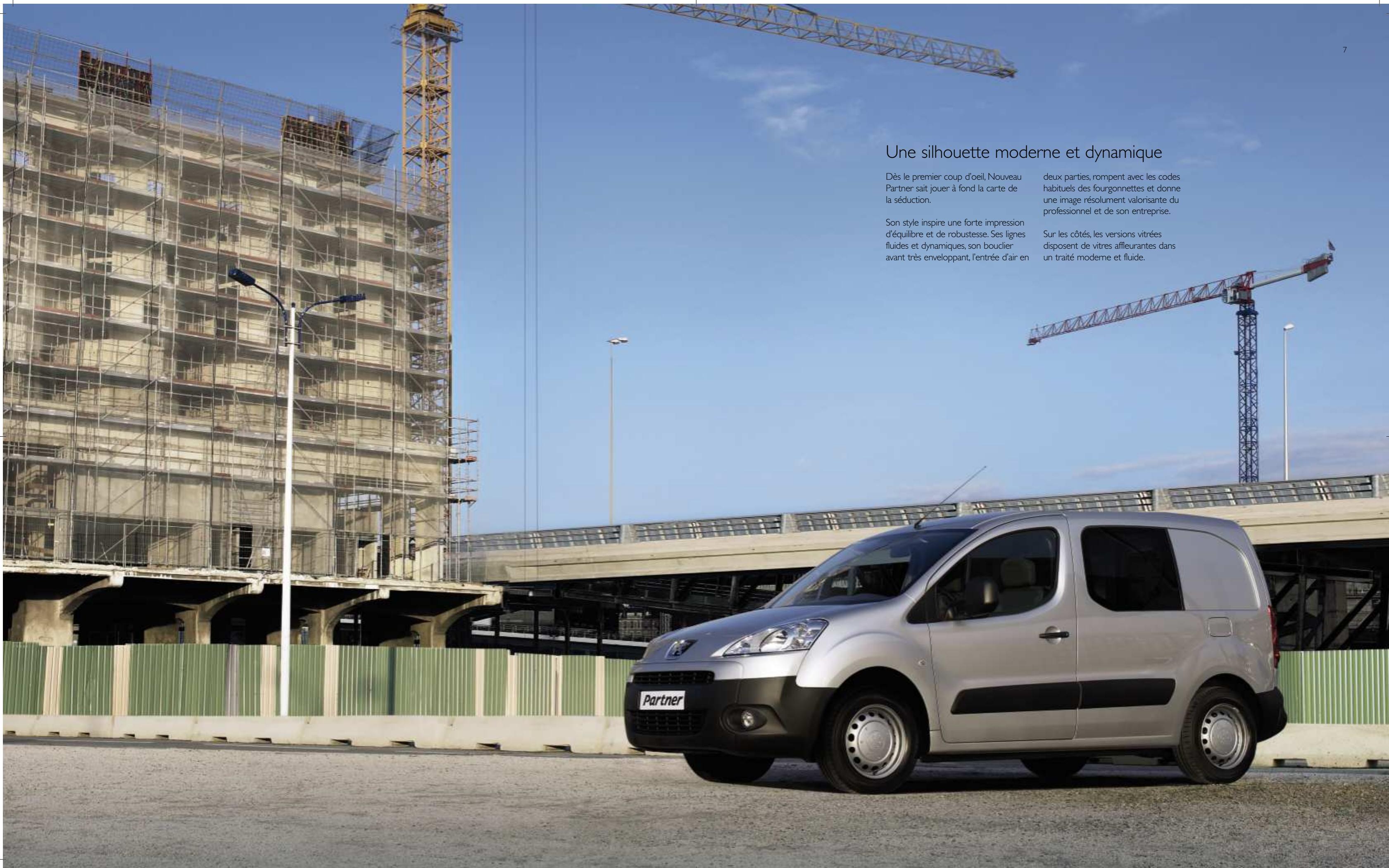 PEUGEOT PARTNER - Volumes gamme utilitaires peugeot - 1