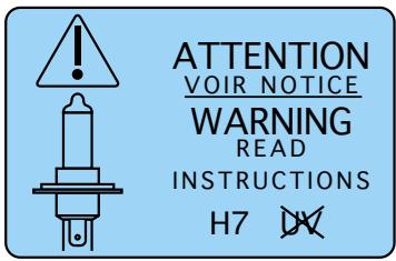 PEUGEOT 306 - Remplacement des lampes - 1