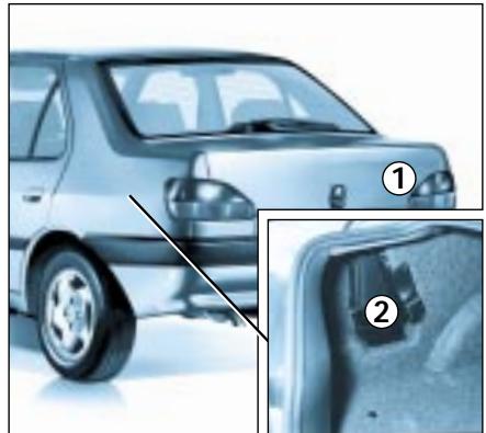 PEUGEOT 306 - Coupure d'alimentation de carburant* - 1