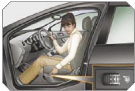 PEUGEOT 308 - Commande des sièges chauffants - 1