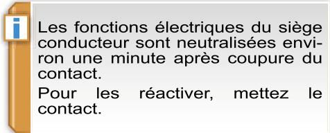 PEUGEOT 308 - Réglage en hauteur et en inclinaison de l'assise - 1