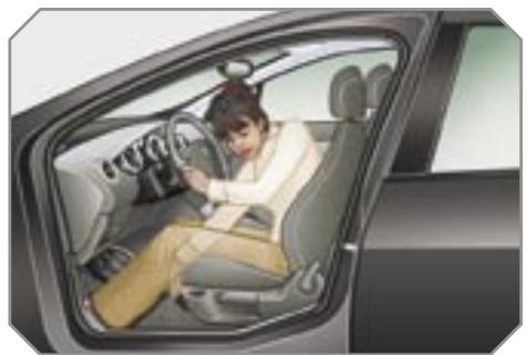 PEUGEOT 308 - Réglage de l'inclinaison du dossier - 1