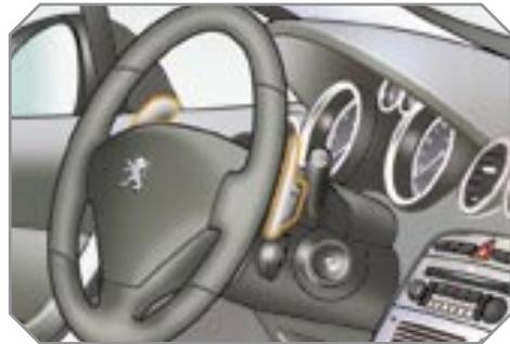 PEUGEOT 308 - Commandes sous-volant - 1