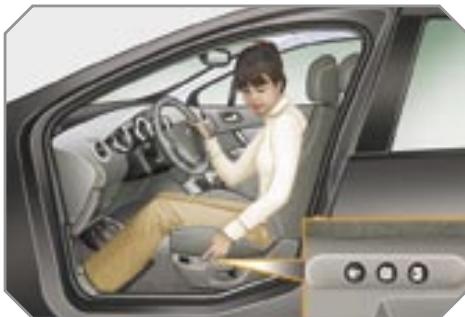 PEUGEOT 308 - Mémorisation des positions de conduite - 1