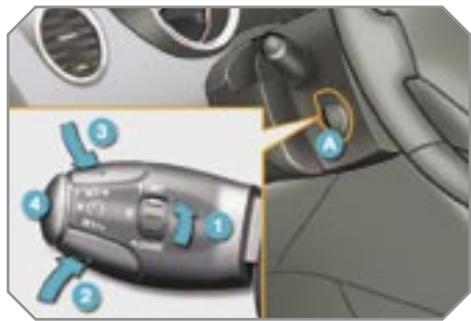 PEUGEOT 308 - Commandes sous-volant - 1