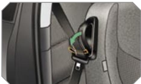 PEUGEOT 308 - Ceintures de sécurité avant - 1