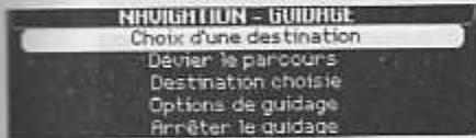 PEUGEOT 407 - La saisie d'une adresse et activer le guidage - 2