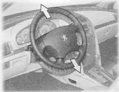 PEUGEOT 407 - Le réglage électrique en hauteur ou en profondeur du VOLANT - 1