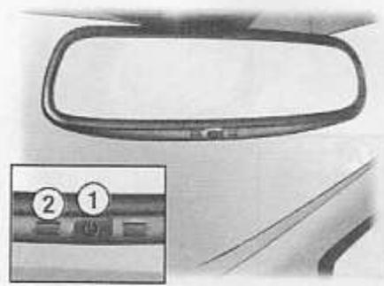 PEUGEOT 407 - Inclinaison du miroir en position stationnement - 4
