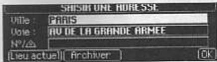 PEUGEOT 407 - La saisie d'une adresse et activer le guidage - 4