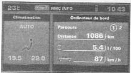 PEUGEOT 407 - Les parcours - 2
