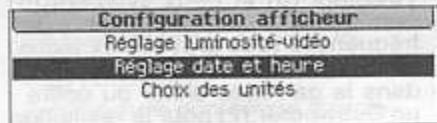 PEUGEOT 407 - Changer la date et l'heure - 3