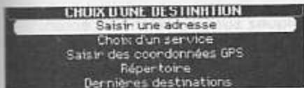 PEUGEOT 407 - La saisie d'une adresse et activer le guidage - 3