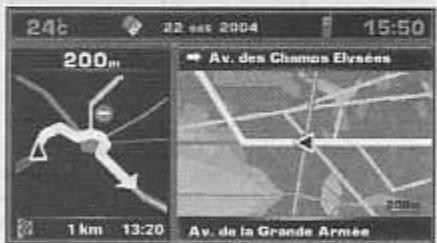 PEUGEOT 407 - Mode «suivi véhicule sur carte - 1