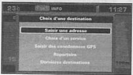 PEUGEOT 407 - Choix d'une destination - 2