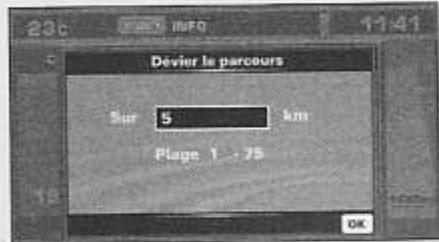 PEUGEOT 407 - Modification du parcours initial - 2